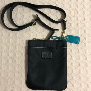 Black coach crossbody